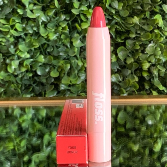 Floss YOUR HONOR Lip Advocate Sheer Lip Tint | NEW | Semi Sheer Berry Pink BNIB - Picture 6 of 15